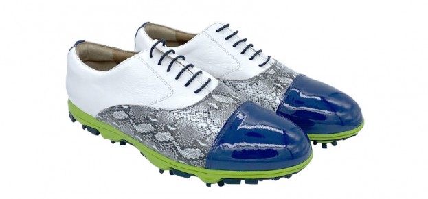 Charol Azul Navy- Serpiente Gris- Basic Blanco